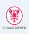 Logo allergie voor Schaaldieren