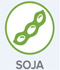 Logo allergie voor Soja